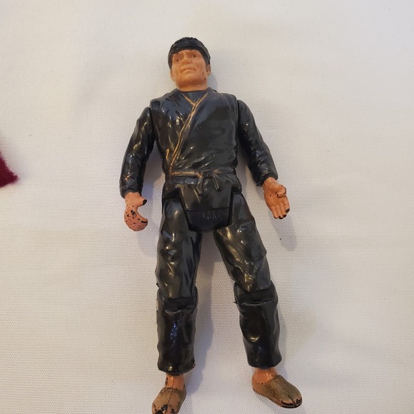 Other - Vintage Remco Sargent‎ Rock figure Enemy Black Karate